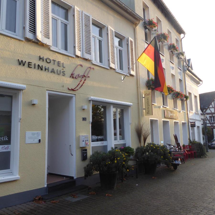Hotel Weinhaus Hoff Bad Honnef Esterno foto